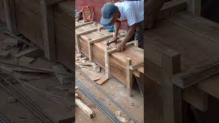 Download lagu Rakitan papan cor TIANG BETON#shorts mp3