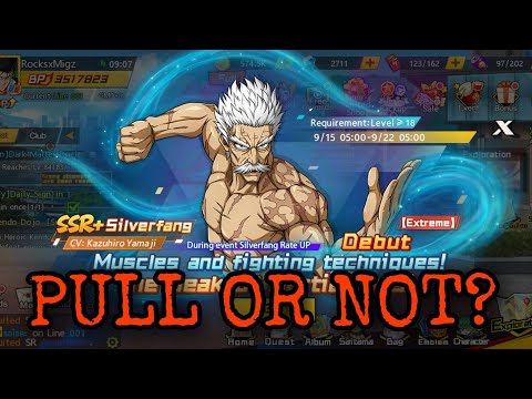 PULL OR NOT?? SSR+ SILVERFANG in One Punch Man The Strongest
