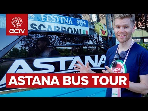 Astana Cycling Team Bus Tour | Giro d'Italia 2019