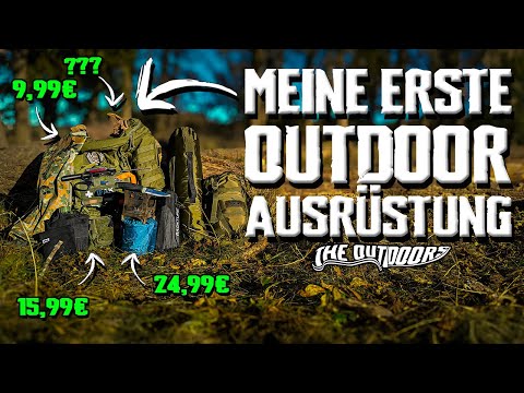 Outdoor-Start mit kleinem Budget 💸 | Meine erste Ausrüstung als Anfänger