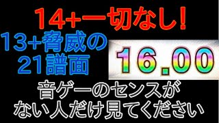 虹レ(16.00)到達時ベスト枠動画【CHUNITHM LUMINOUS PLUS】
