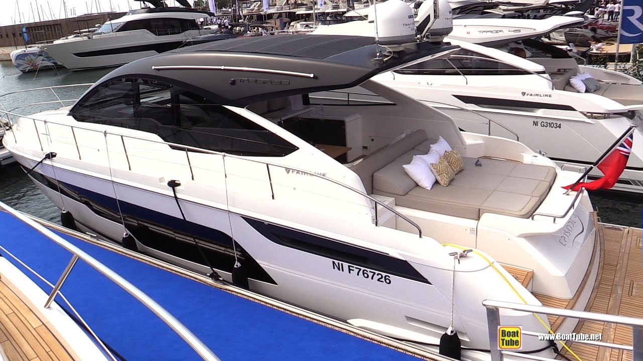 Fairline Targa 50 Open Luxury Yacht - Walkaround Tour