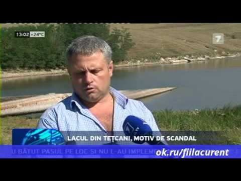 Lacul din Tețcani, motiv de scandal