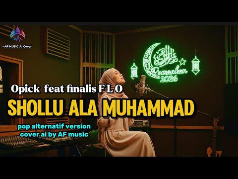 Opick feat finalis f l o - shollu ala Muhammad | pop alternatif version cover by AF music 