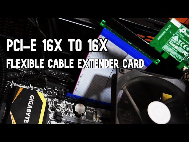 0x1bb My Amazon Purchase | PCI-E 16X to 16X Riser Extender Card Adapter PCI Express Flexible Cable