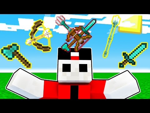 HO UNITO TUTTE LE ARMI DI MINECRAFT IN UNA SOLA - Minecraft ITA