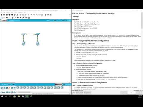 2.2.3.4 - Configuring Initial Switch Settings default