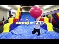 House Of Fun Brooklyn Kids Birthday Party Place Magic Show Bounce Houses