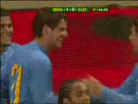 Gol, Alexandre Pato, Brasil x Suecia (Londres 2008)