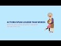 Actions speak louder than words meaning | Learn the best English Idioms