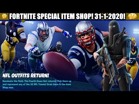 Fortnite Item Shop *NEW* STINGRAY & NFL OUTFITS! 🔥[January 31th, 2020] Fortnite Battle Royale
