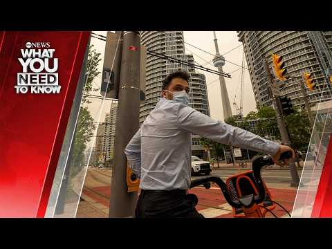 Hazardous Air Quality Hits U.S. From Canadian Wildfire Smoke. What You Need To Know - July 16