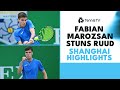 Fabian Marozsan STUNS Casper Ruud! | Shanghai 2023 Highlights