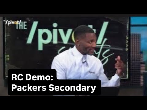 Ryan Clark demos a play made by. Green Bay Packers secondary | The Pivot