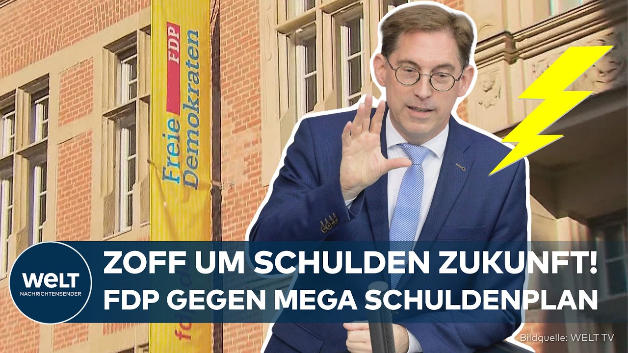 KNALLHARTE VERFASSUNGSBESCHWERDE: FDP-Politiker klagen gegen 500-Milliarden-Sondervermögen!