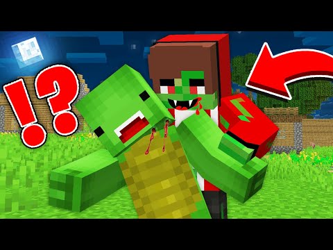 Why Zombie JJ bite Mikey in Minecraft? - Maizen