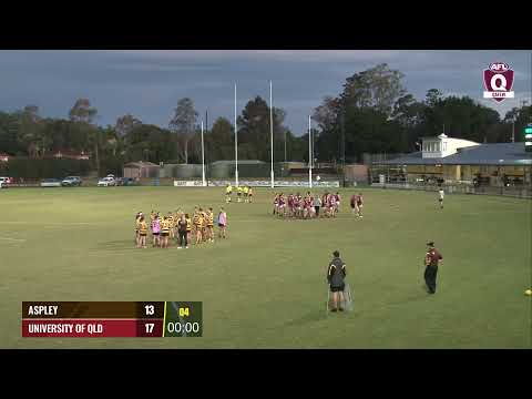 QAFLW Aspley V University of Queensland Live stream