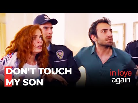 Ertan Raids Zeynep's House With the Police - Love Again Episode 156