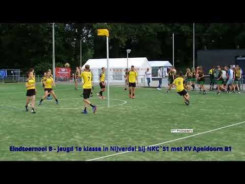 Welke spelers speelden hier? Eindtoernooi B  jeugd 1e klasse in Nijverdal bij KV Apeldoorn B1