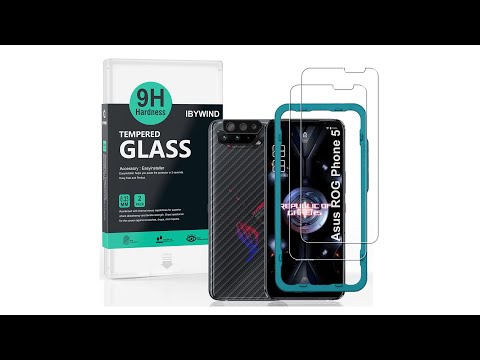 ASUS Rog Phone 5 / 5 Pro/5S/ 5S  Pro/ 5 Ultimate Tempered glass ibywind Protector With Easyinstaller