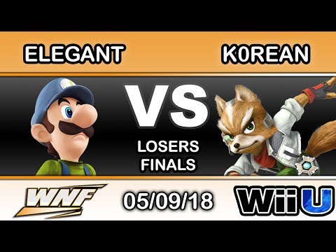 WNF 2.2 - Elegant (Luigi) Vs. GSM | K0rean (Fox) Losers Finals - Smash 4