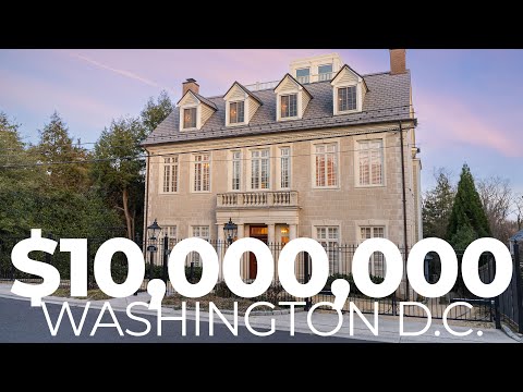 $10M DC Mansion with Breathtaking Views of the Washington Monument!