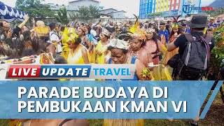 Pembukaan Kongres Masyarakat Adat Nusantara di Kabupaten Jayapura, Dimeriahkan dengan Parade Budaya