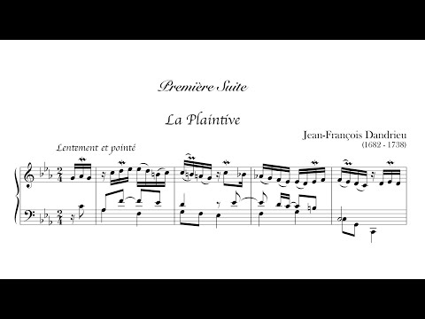 Jean-François Dandrieu – Pièces de clavecin, Livre 1