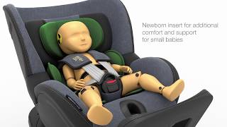britax dualfix newborn insert