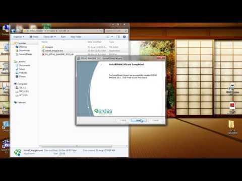 comment installer erdas 2011