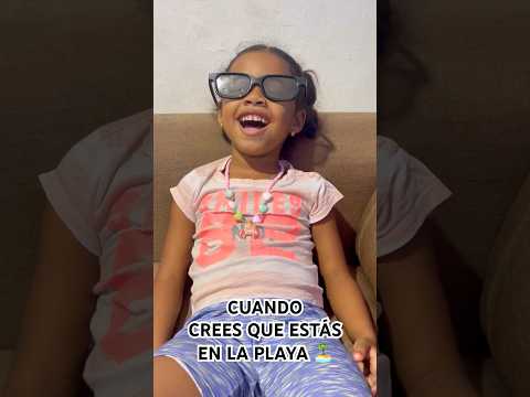 Nashla thinks she's at the beach 🏖️ #beach #foryou #funny