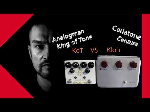 Analogman King of Tone VS Ceriatone Centura Klon clone / Kemper Profiler