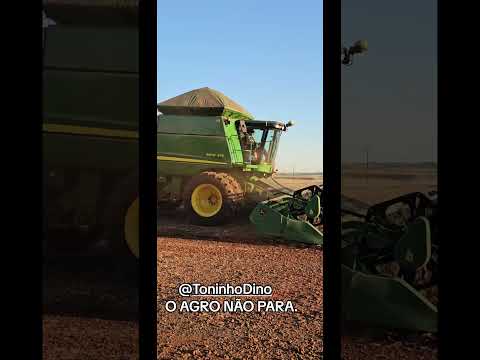 Colheita de soja , Marechal Cândido Rondon Paraná.