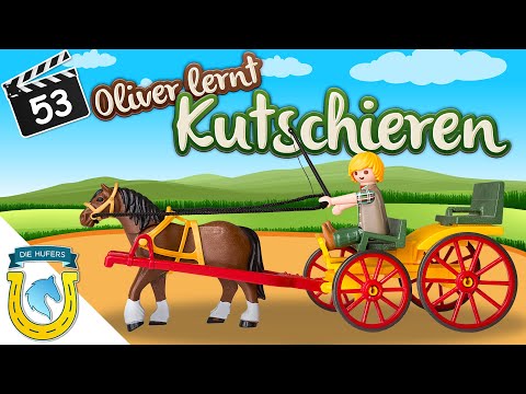 Playmobil Die Hufers  - Folge 53: Oliver lernt Kutschieren 🐴 | Playmobil Film Deutsch