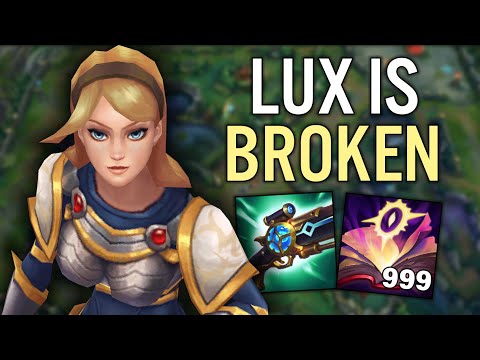 Why is Lux Support so OP? - Lux guide, build, runes!