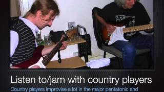 &quot;That&#39;s alright Albert&quot; country backing in A