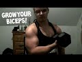 16 Y/O Bodybuilder Bicep Workout!