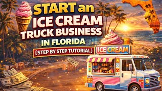How to Start a Ice Cream Truck Business in Florida [STEP BY STEP TUTORIAL Ice Cream Business Florida