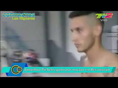 Jonathan Pichetti ganó por nocaut en Berrotarán ( julio 2019)