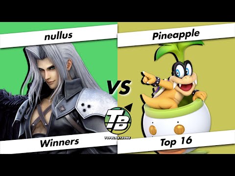 Top Blastzone 2 Winners Top 16 - nullus (Sephiroth) Vs. Pineapple (Iggy)