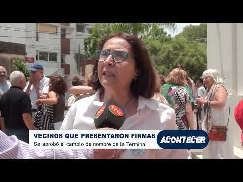 Marcos Juárez: El Concejo Deliberante oficializó el cambio de nombre de la terminal de ómnibus