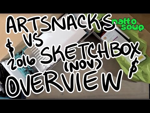 November ArtSnacks V Sketchbox Overview