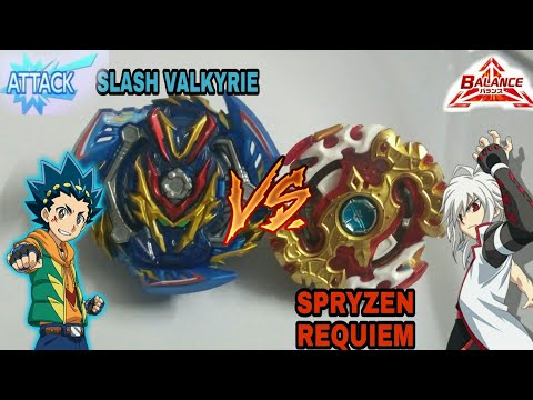 Slash Valkyrie Bl. Pw. Retsu VS Spriggan Requiem 0.Zt. |Valt Aoi VS Shu Kurenai|