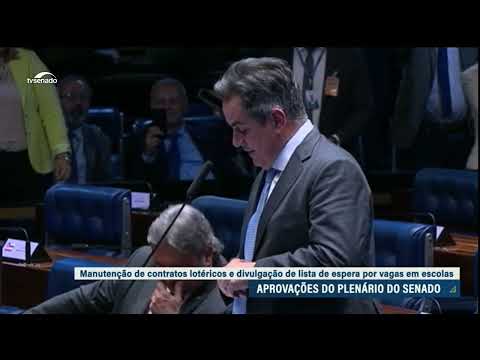 Senado aprova extensão do prazo de contratos de lotéricas com a Caixa