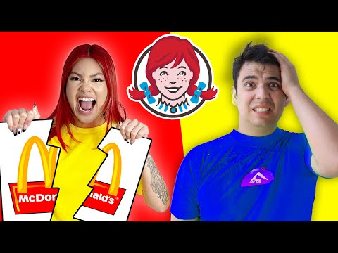 WE BUILT A REAL RESTAURANT AT HOME | MCDONALDS VS WENDY CHALLENGE BY SWEEDEE