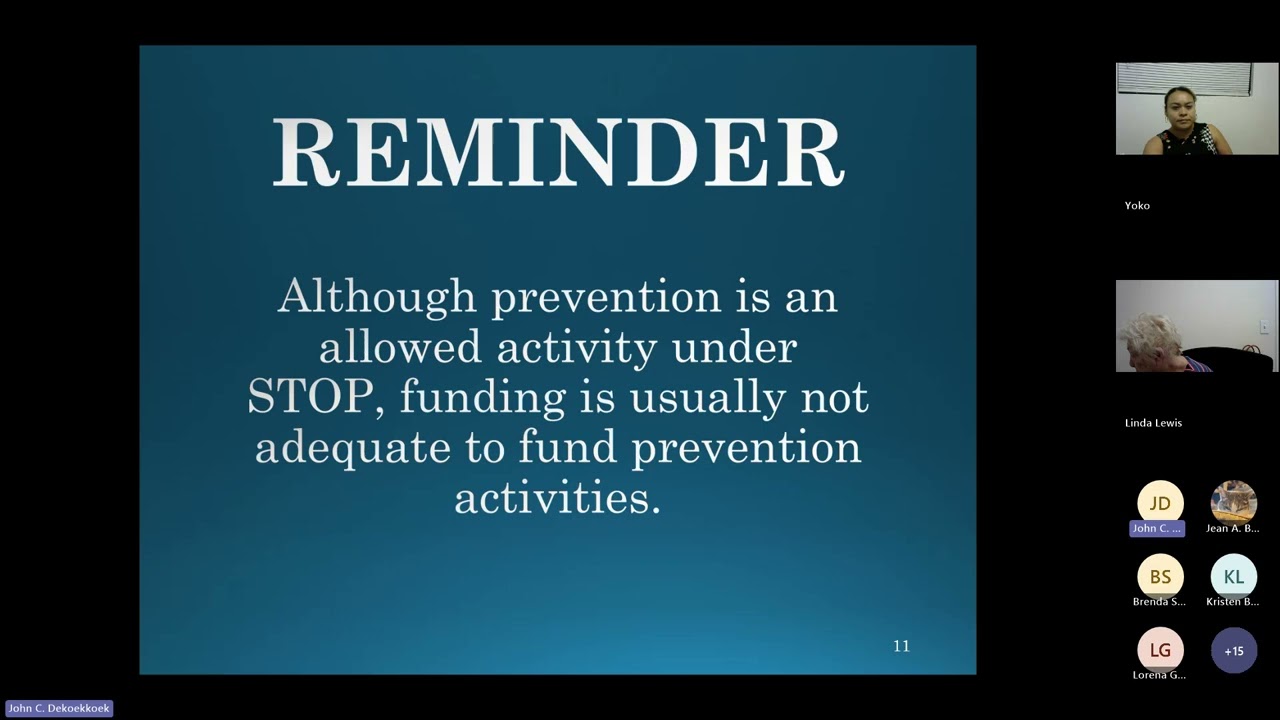 CY25 STOP SASP Preapplication Webinar Meeting Recording