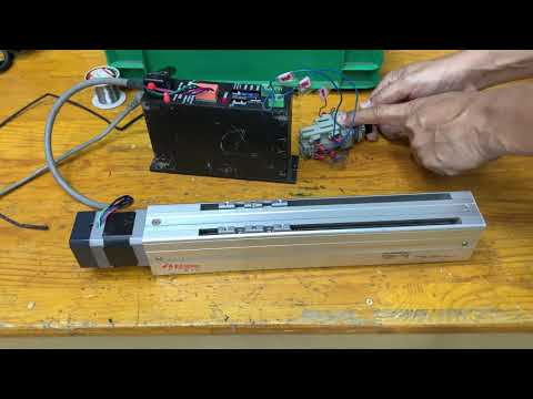 EZ Limo Linear stage actuator ballscrew and stepping drive, testing.
