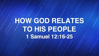 February 28, 2024 | How God Relates to His People | Dr. Derek Westmoreland