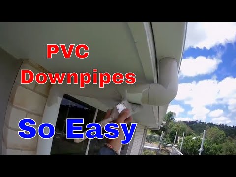 Painting PVC down-pipes easily with Dulux Weathershield