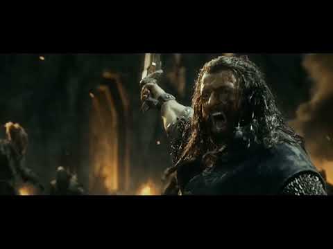 Thorin Oakenshield vs. Azog but it's a Vine